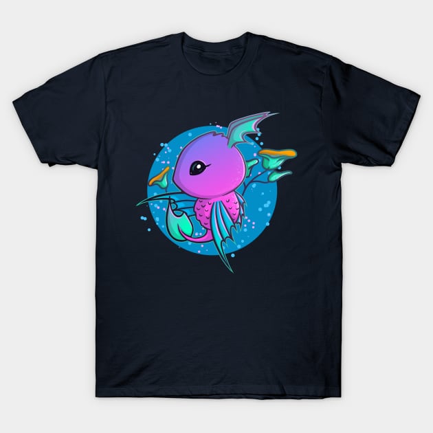 Super Cute Fantasy Sea Creature T-Shirt by perdita00